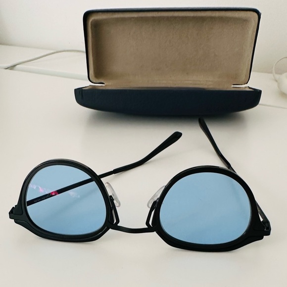 SAUREN EYEWEAR MOONLIGHT BLACK UNISEX SUNGLASSES - Picture 4 of 11